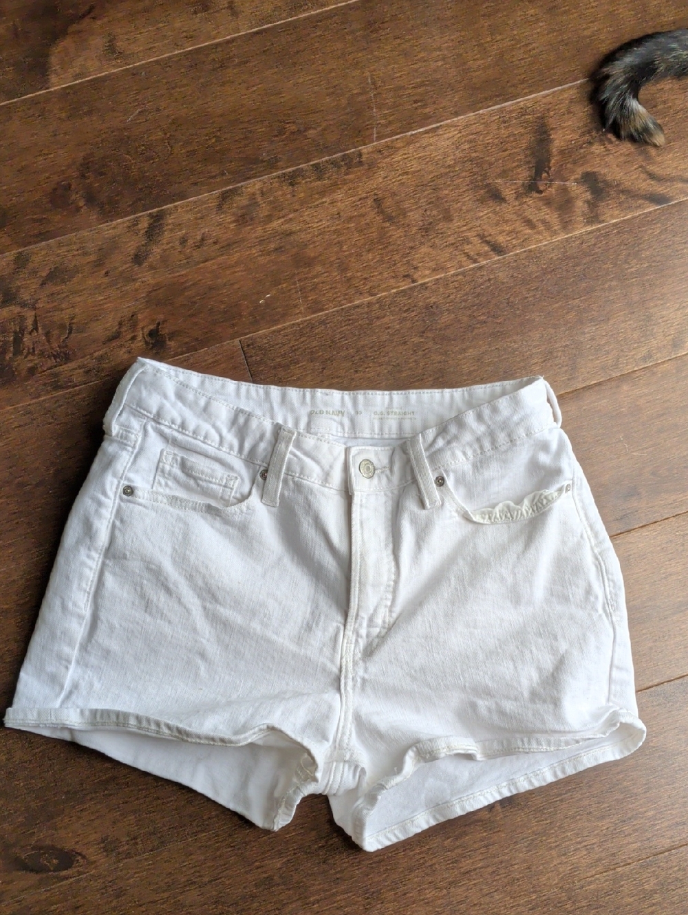 Old Navy White Women's Denim Shorts